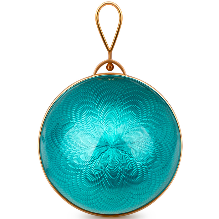 6pcs Jewelry Christmas Balls Set, Turquoise