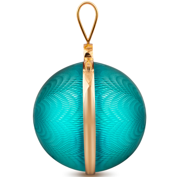 6pcs Jewelry Christmas Balls Set, Turquoise