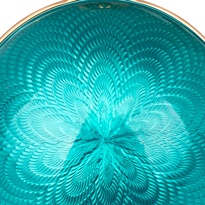 6pcs Jewelry Christmas Balls Set, Turquoise