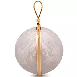 6pcs Jewelry Christmas Balls Set, White