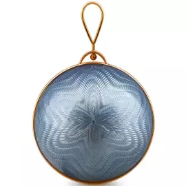 6pcs Jewelry Christmas Balls Set, Blue and White