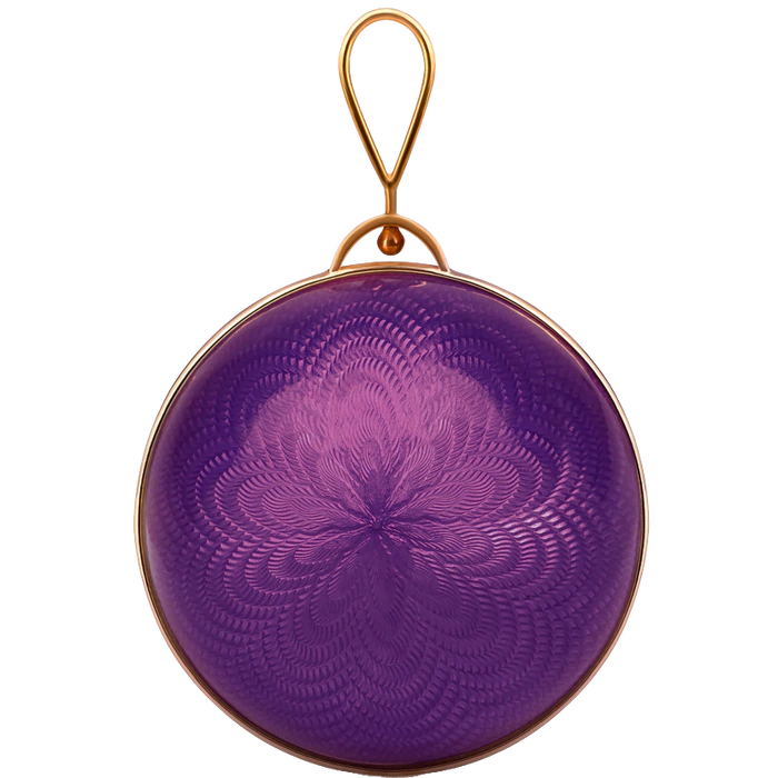 Jewelry Christmas tree ball, purple