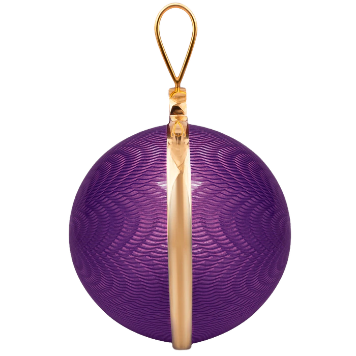 Jewelry Christmas tree ball, purple