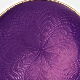 Ювелирный елочный шар, фиолетовый