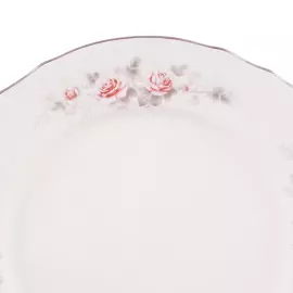 Столовый сервиз Bernadotte Серая роза платина  на 6 персон, 27 предметов