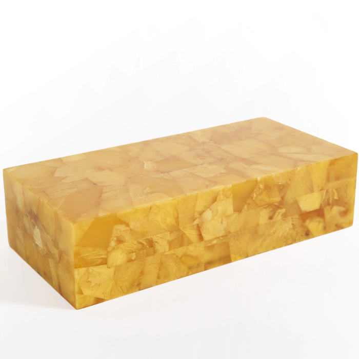 Amber brick "The foundation of success"