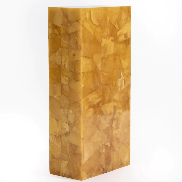 Amber brick "The foundation of success"