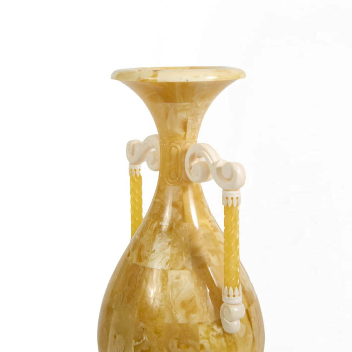 Oriental Amber Vase