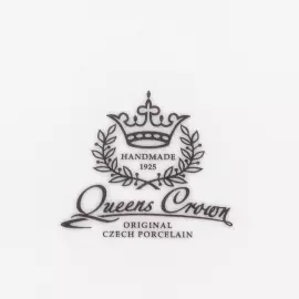 Кофейный сервиз мокка "Queen's Crown. Золотая роза" на 6 персон, 15 предметов