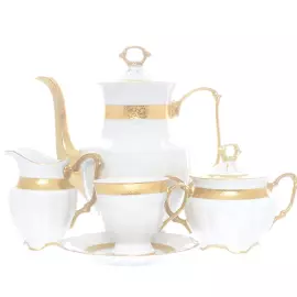 Кофейный сервиз Repast "Матовая полоса" на 6 персон, 15 предметов