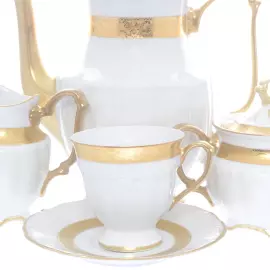 Кофейный сервиз Repast "Матовая полоса" на 6 персон, 15 предметов