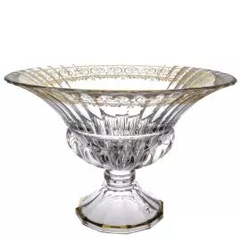 Хрустальная фруктовница Timon на ножке