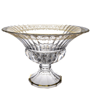 Timon crystal fruit bowl on a leg