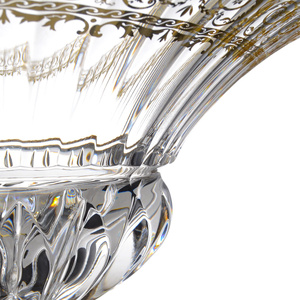 Timon crystal fruit bowl on a leg