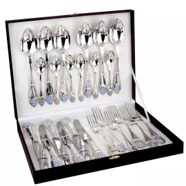 Столовый набор из серебра "Елизаветинский" 24 предмета, на 6 персон