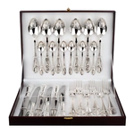 Столовый набор из серебра "Классический" 24 предмета, на 6 персон