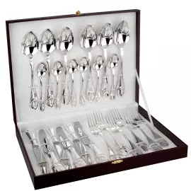 Столовый набор из серебра "Классический" 24 предмета, на 6 персон