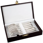 Набор чайных ложек из серебра "Элегант" на 6 персон