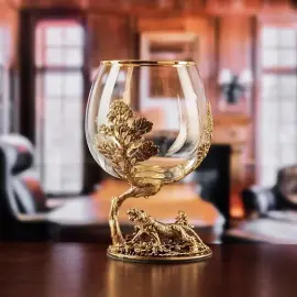 Набор из 6-ти бокалов для коньяка "Тигр"