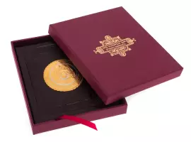 Folding icon in leather "St. Matrona" Chrysostom