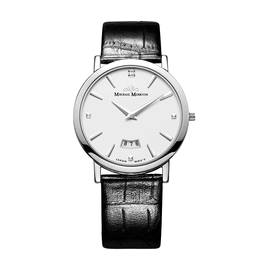Наручные кварцевые часы Mikhail Moskvin Elegance с черным ремешком