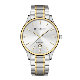 Наручные кварцевые часы Mikhail Moskvin Elegance серебристо-золотистые