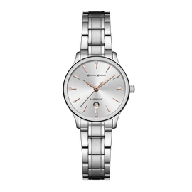 Наручные кварцевые часы Mikhail Moskvin Elegance серебристые