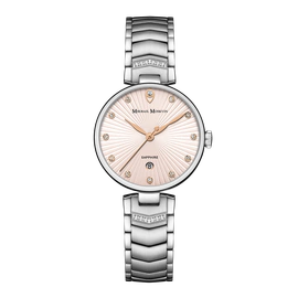 Наручные кварцевые часы Mikhail Moskvin Elegance серебристые