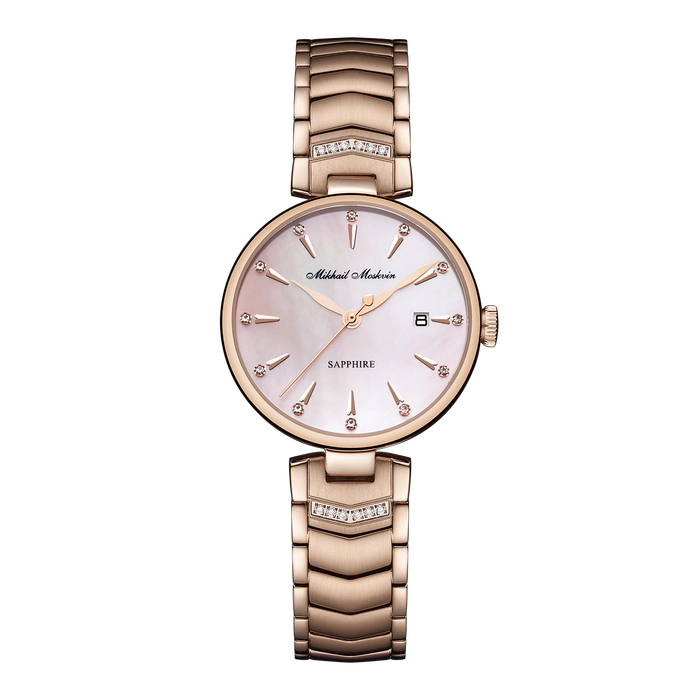 Наручные кварцевые часы Mikhail Moskvin Elegance золотистые