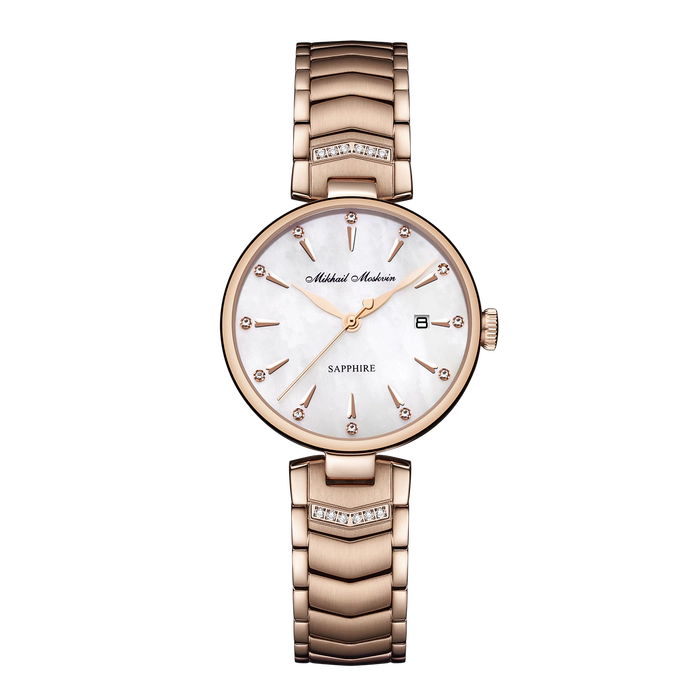 Наручные кварцевые часы Mikhail Moskvin Elegance золотистые
