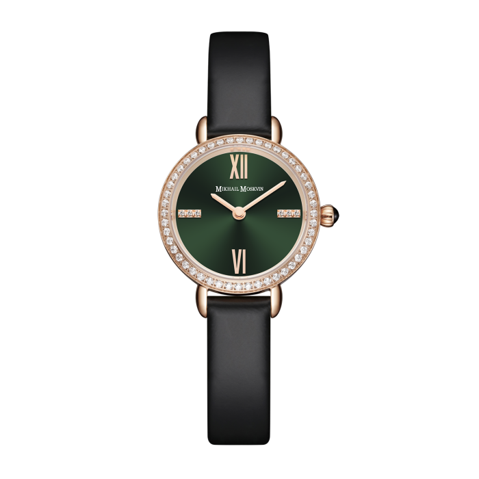 Lincor UNI 2025 Quartz Wrist Watch with Black Strap