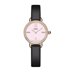 Lincor UNI 2025 Quartz Wrist Watch with Black Strap