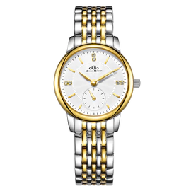 Наручные кварцевые часы Mikhail Moskvin Elegance серебристо-золотистые
