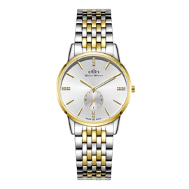 Наручные кварцевые часы Mikhail Moskvin Elegance золотисто-серебристые