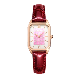 Наручные кварцевые часы Mikhail Moskvin Elegance с красным ремешком