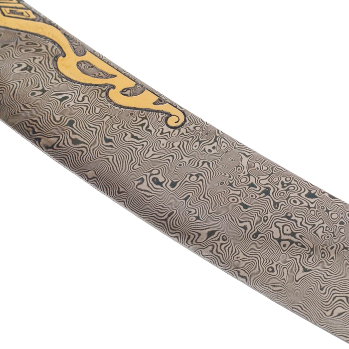 Saber "Bars" made of Damascus steel, Zlatoust