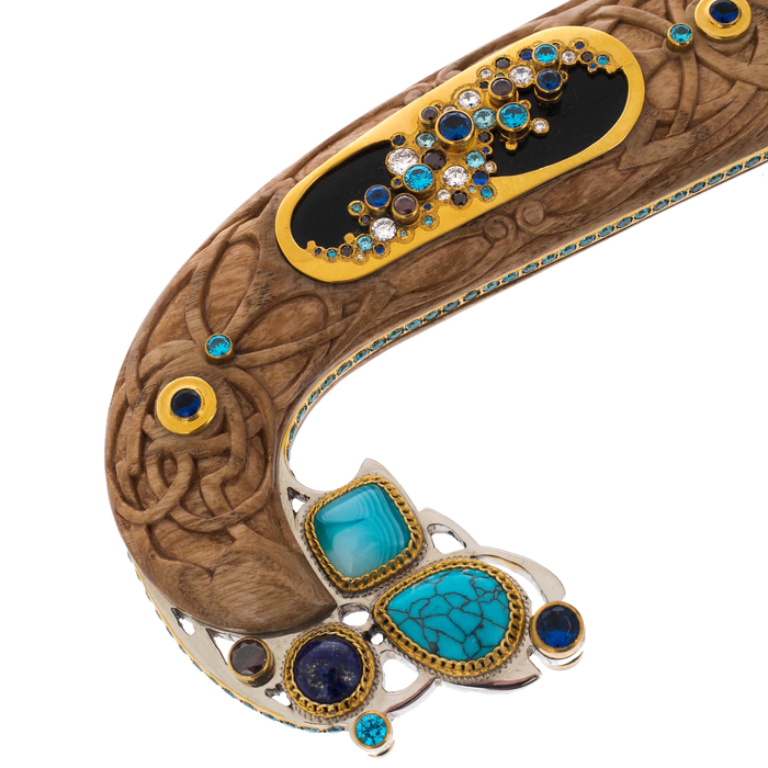 Saber "Bars" made of Damascus steel, Zlatoust