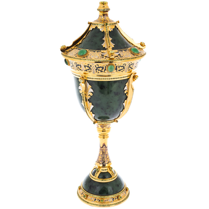 The cup of jade "The Lord" Zlatoust