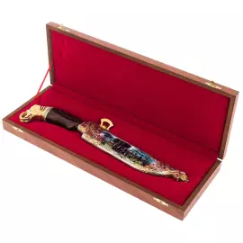 Нож из дамаска "Слон" Златоуст