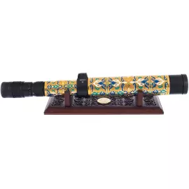 Telescope "Oriental ornament" with enamels, Zlatoust