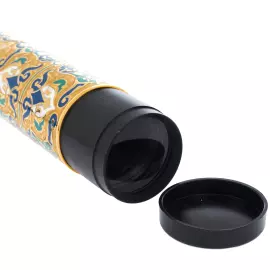 Telescope "Oriental ornament" with enamels, Zlatoust