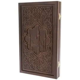 Нарды из бука с патиной "Мечеть Кул-Шариф" Нарды из бука с патиной "Мечеть Кул-Шариф"