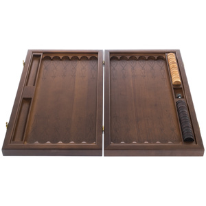 Beech backgammon with patina "Kul Sharif Mosque"