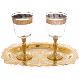 Набор для вина "Романтика" на 2 персоны,  Златоуст