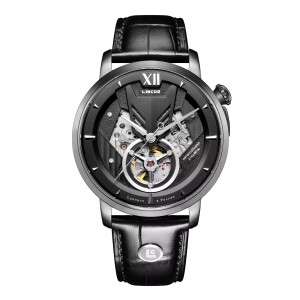 Automatic Mechanical Wristwatch Lincor UNI 7235 Black