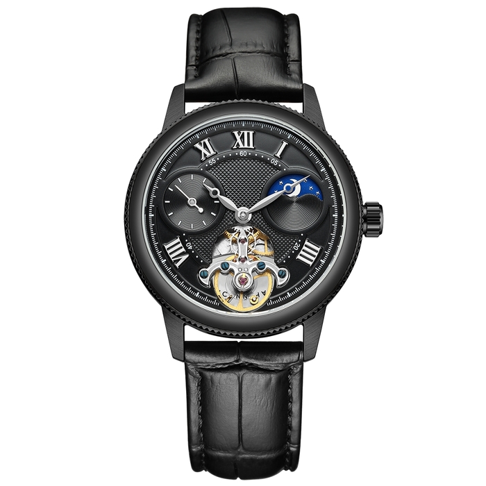 Mikhail Moskvin "Elegance" Self-winding Mechanical Wristwatch Black