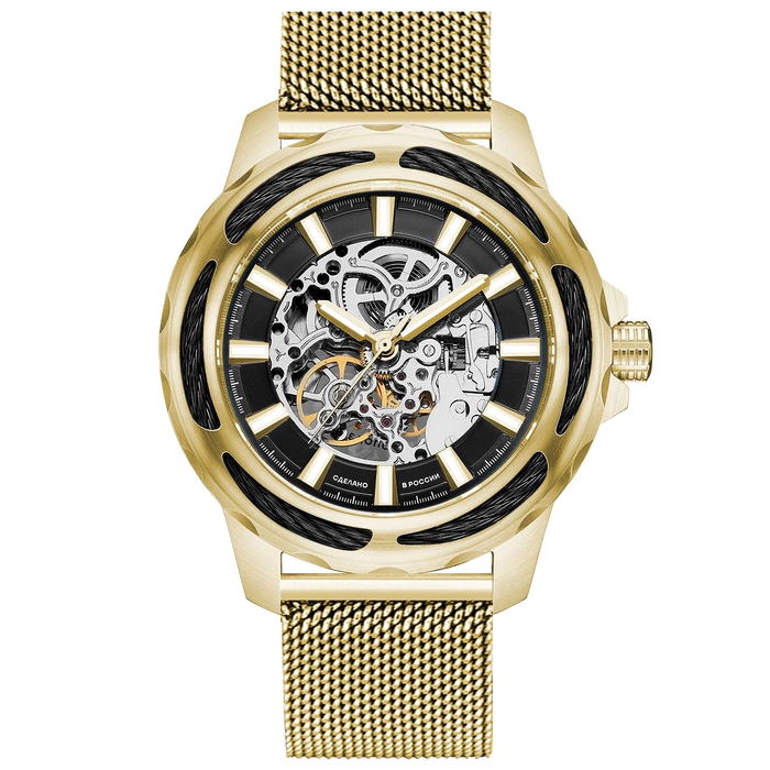 Mikhail Moskvin "Elegance" gold Self-winding Mechanical Wristwatch