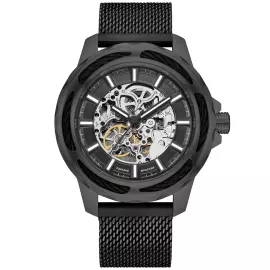 Наручные механические часы с автоподзаводом Mikhail Moskvin "Elegance" черные