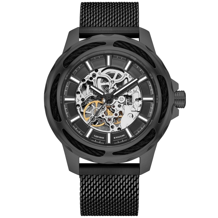 Mikhail Moskvin "Elegance" Self-winding Mechanical Wristwatch black