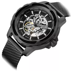 Наручные механические часы с автоподзаводом Mikhail Moskvin "Elegance" черные